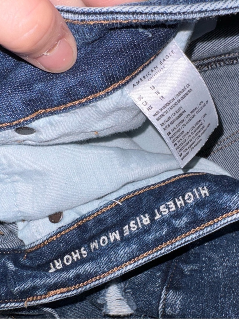 American Eagle Mom Shorts - Picture 2 of 2